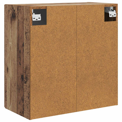 vidaXL Wall-Mounted Cabinet Old Wood 59 x 31 x 60 cm Engineered Wood