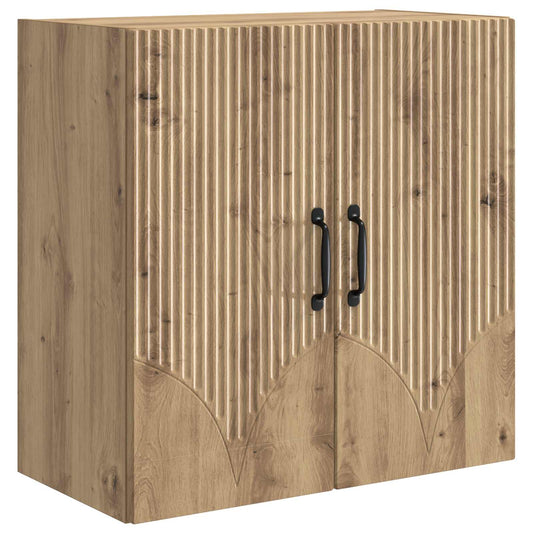 vidaXL Wall-Mounted Cabinet Artisan Oak 59 x 31 x 60 cm