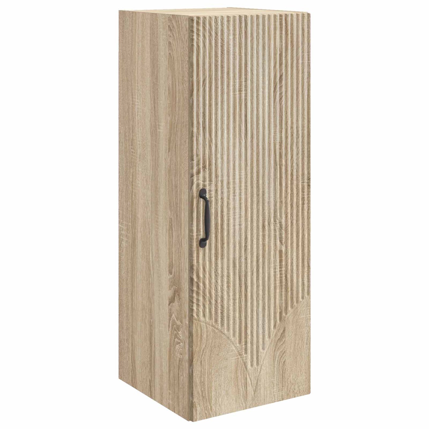 vidaXL Wall-Mounted Cabinet Sonoma Oak 33 x 34.5 x 90 cm