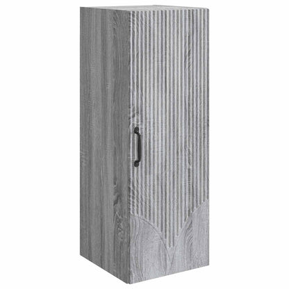 vidaXL Wall-Mounted Cabinet 33 x 34.5 x 90 cm Engineered Wood