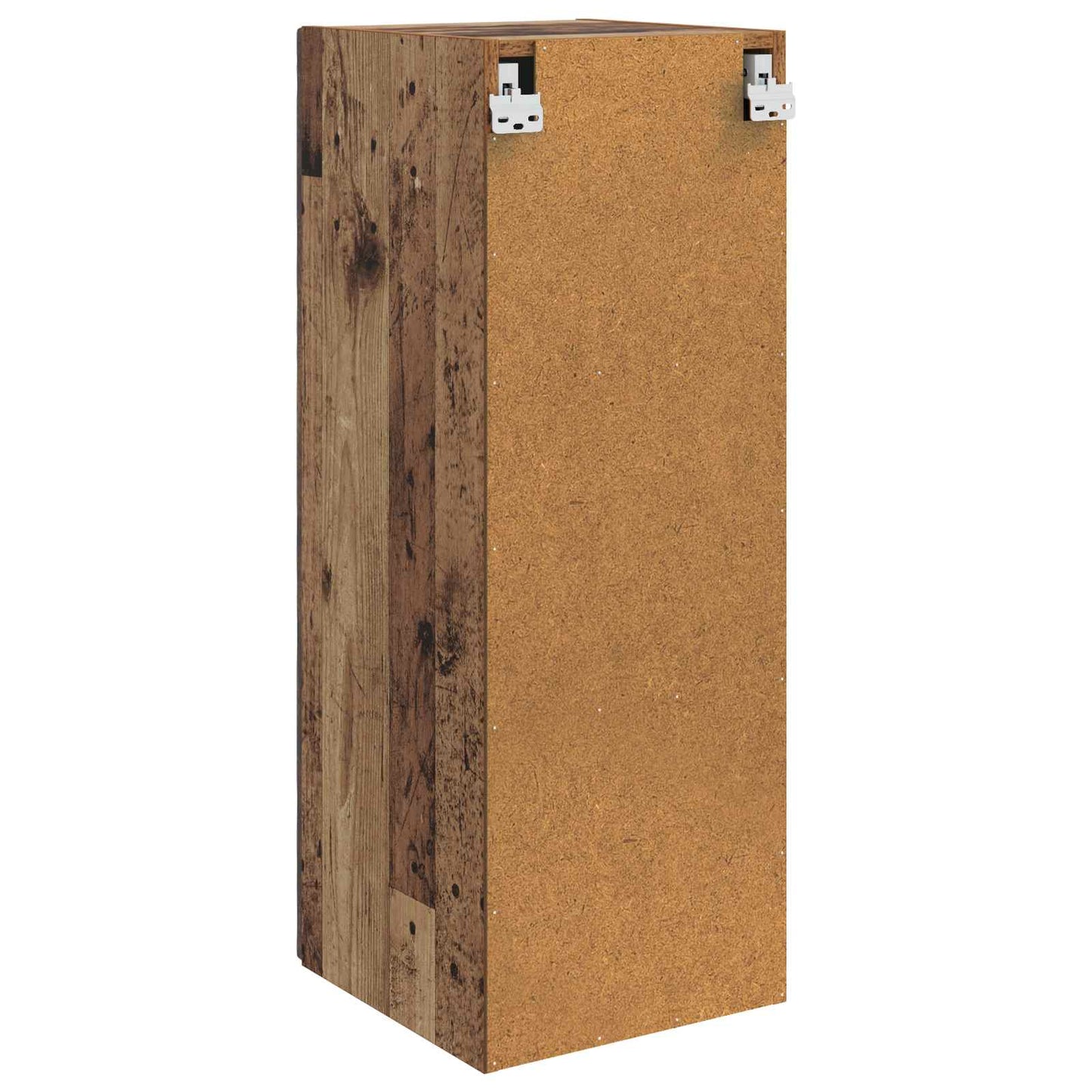 vidaXL Wall-Mounted Cabinet Old Wood 33 x 34.5 x 90 cm Engineered Wood