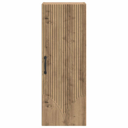 vidaXL Wall-Mounted Cabinet Artisan Oak 33 x 34.5 x 90 cm