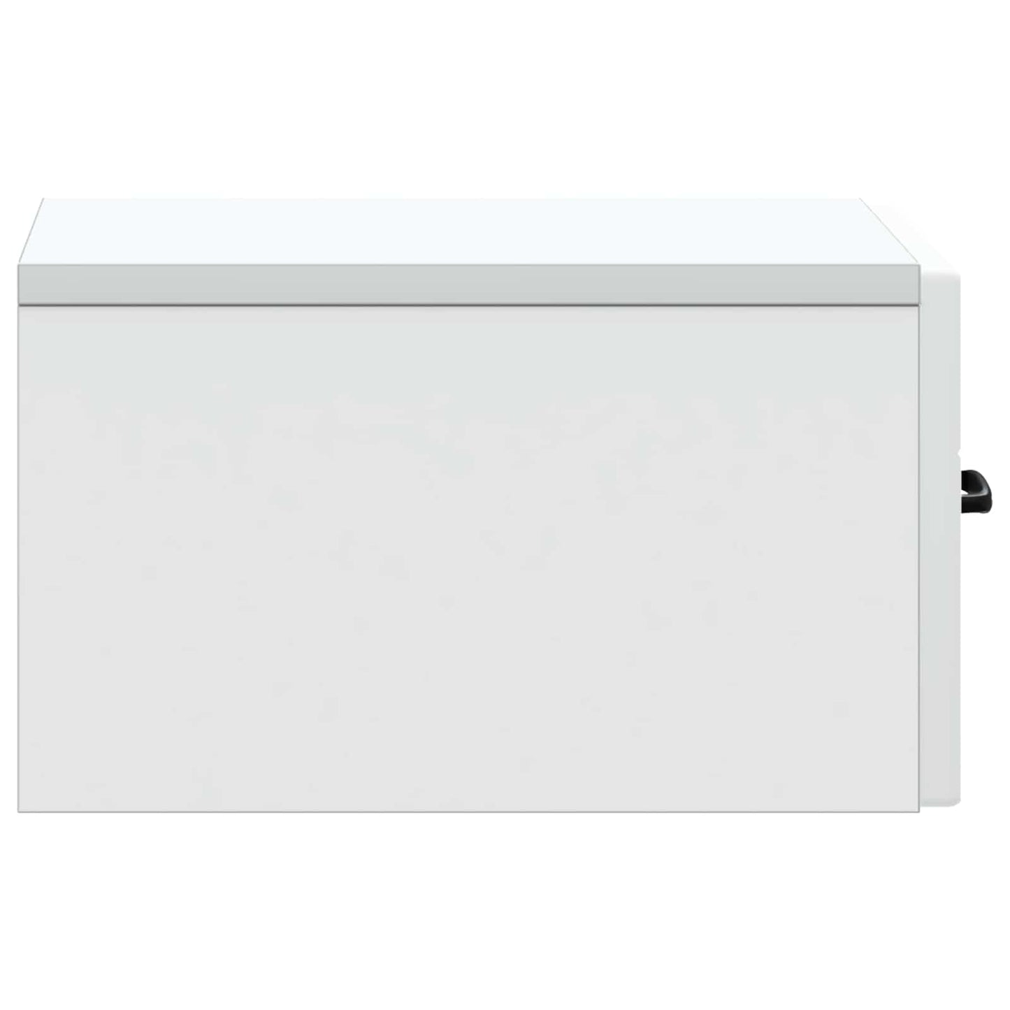 vidaXL Wall-Mounted Bedside Cabinet White 34.5 x 33 x 20 cm