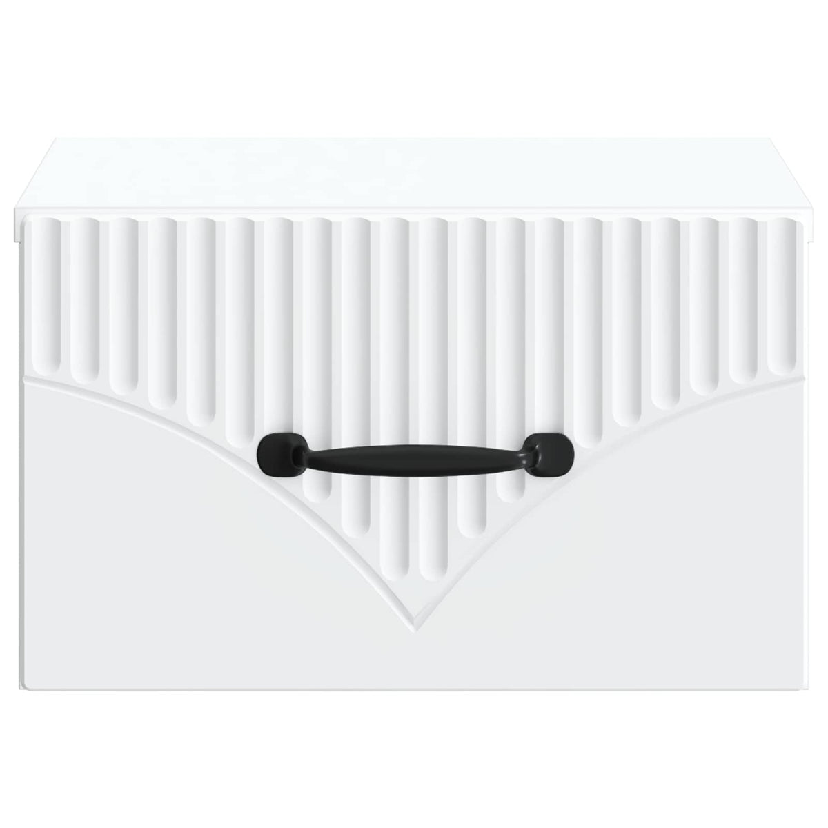 vidaXL Wall-Mounted Bedside Cabinet 2 pcs White 34.5 x 33 x 20 cm