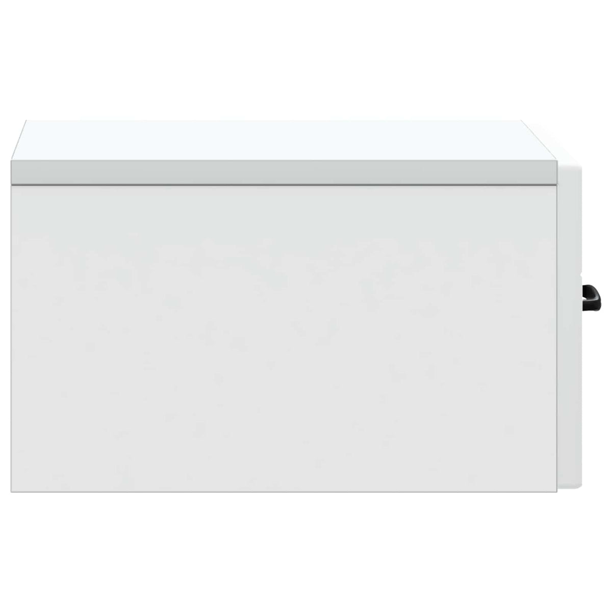 vidaXL Wall-Mounted Bedside Cabinet 2 pcs White 34.5 x 33 x 20 cm