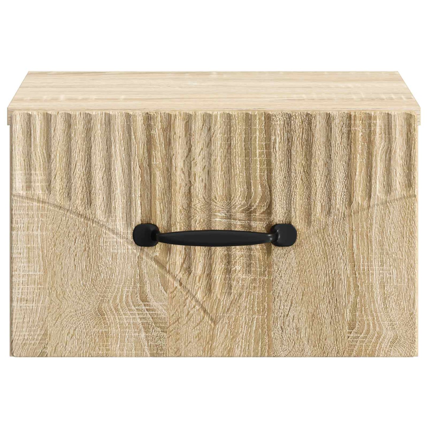 vidaXL Wall-Mounted Bedside Cabinet 2 pcs Sonoma Oak 34.5 x 33 x 20 cm