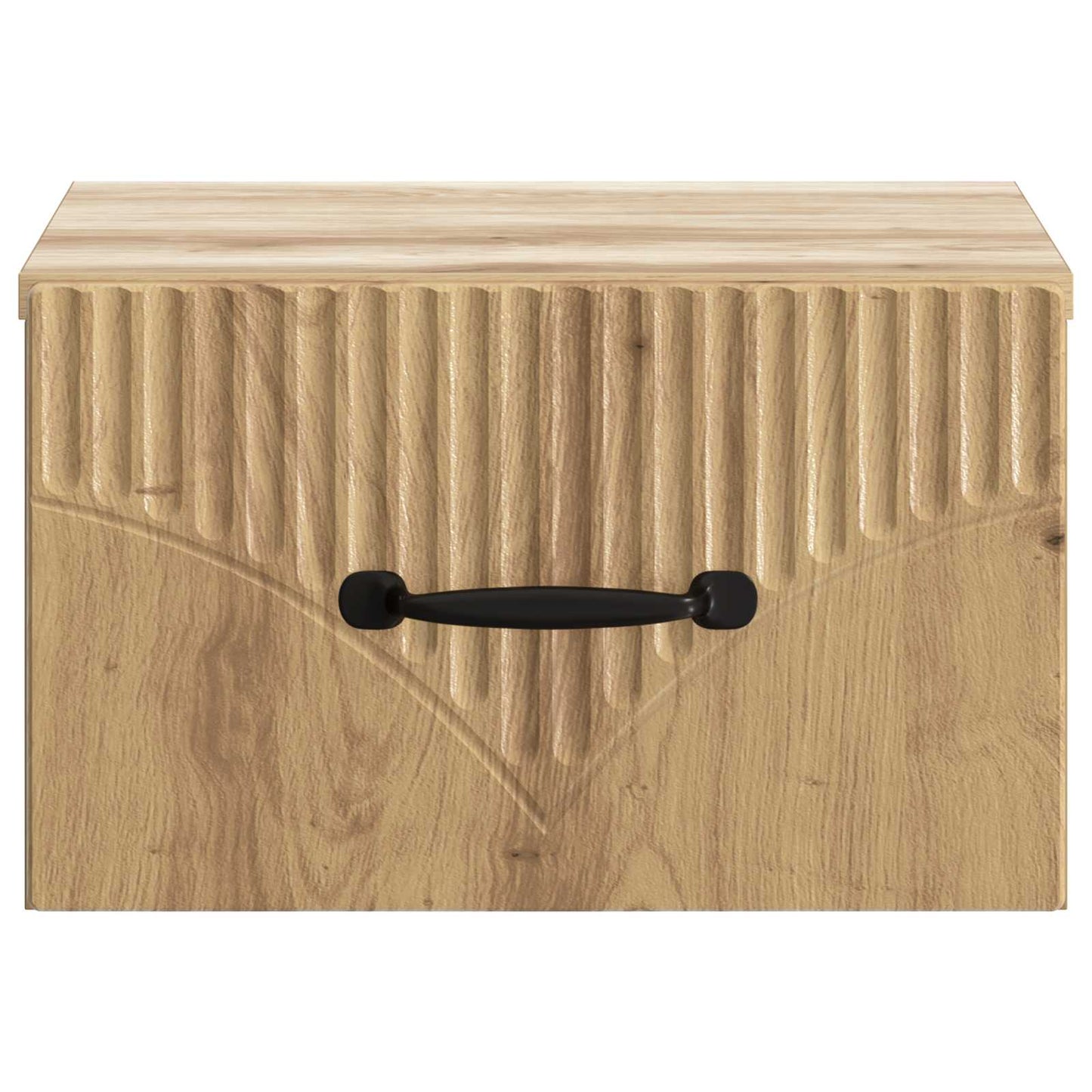vidaXL Wall-Mounted Bedside Cabinet 2 pcs Artisan Oak