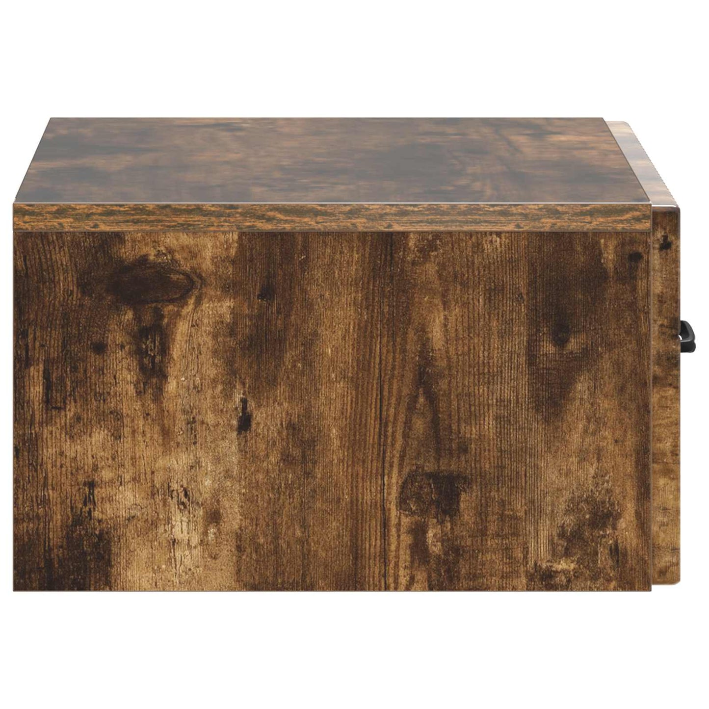 vidaXL Wall-Mounted Bedside Cabinet Smoked Oak 49 x 34.5 x 20 cm