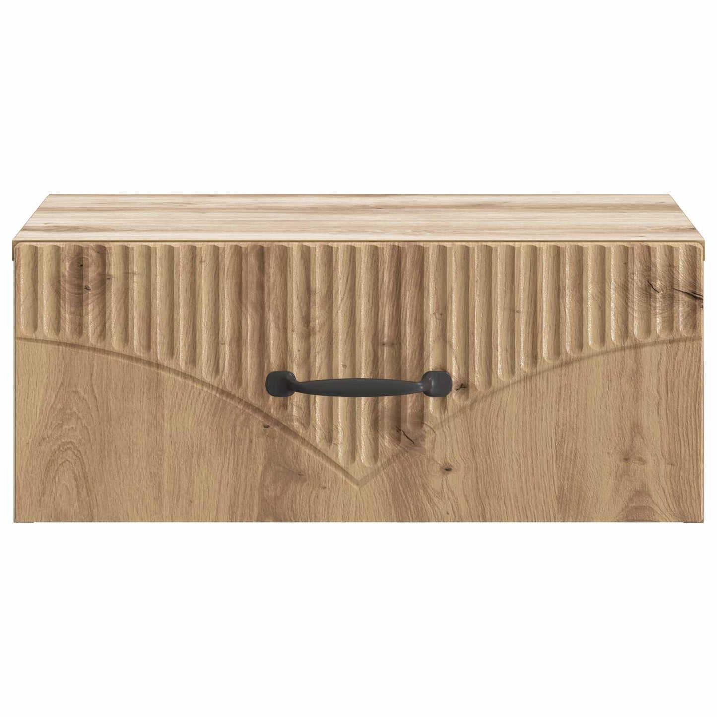 vidaXL Wall-Mounted Bedside Cabinet Artisan Oak 49 x 34.5 x 20 cm