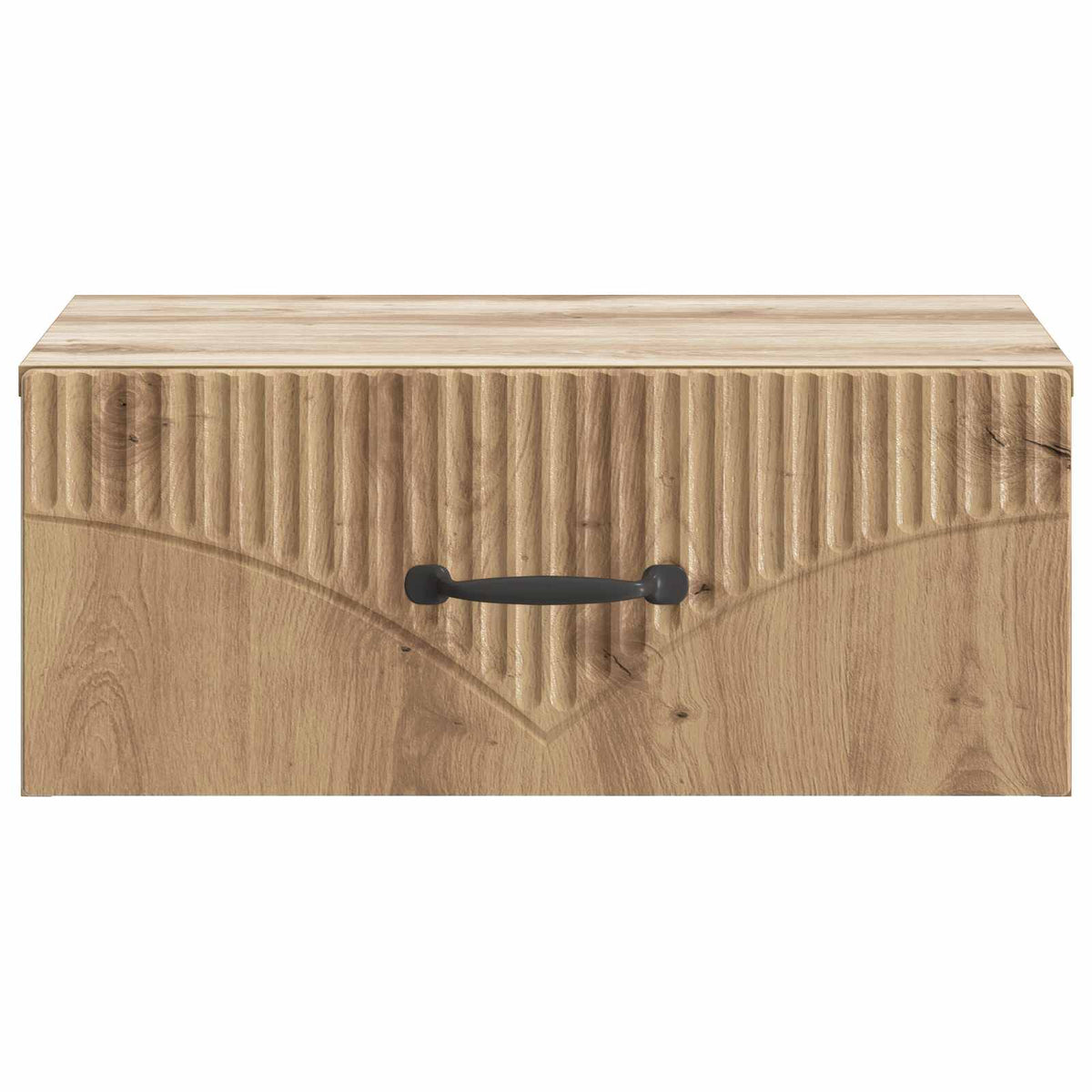 vidaXL Wall-Mounted Bedside Cabinet 2 pcs Artisan Oak