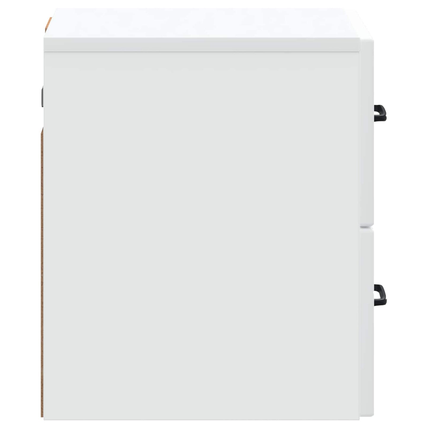 vidaXL Wall-Mounted Bedside Cabinet 2 pcs White 34.5 x 33 x 40 cm