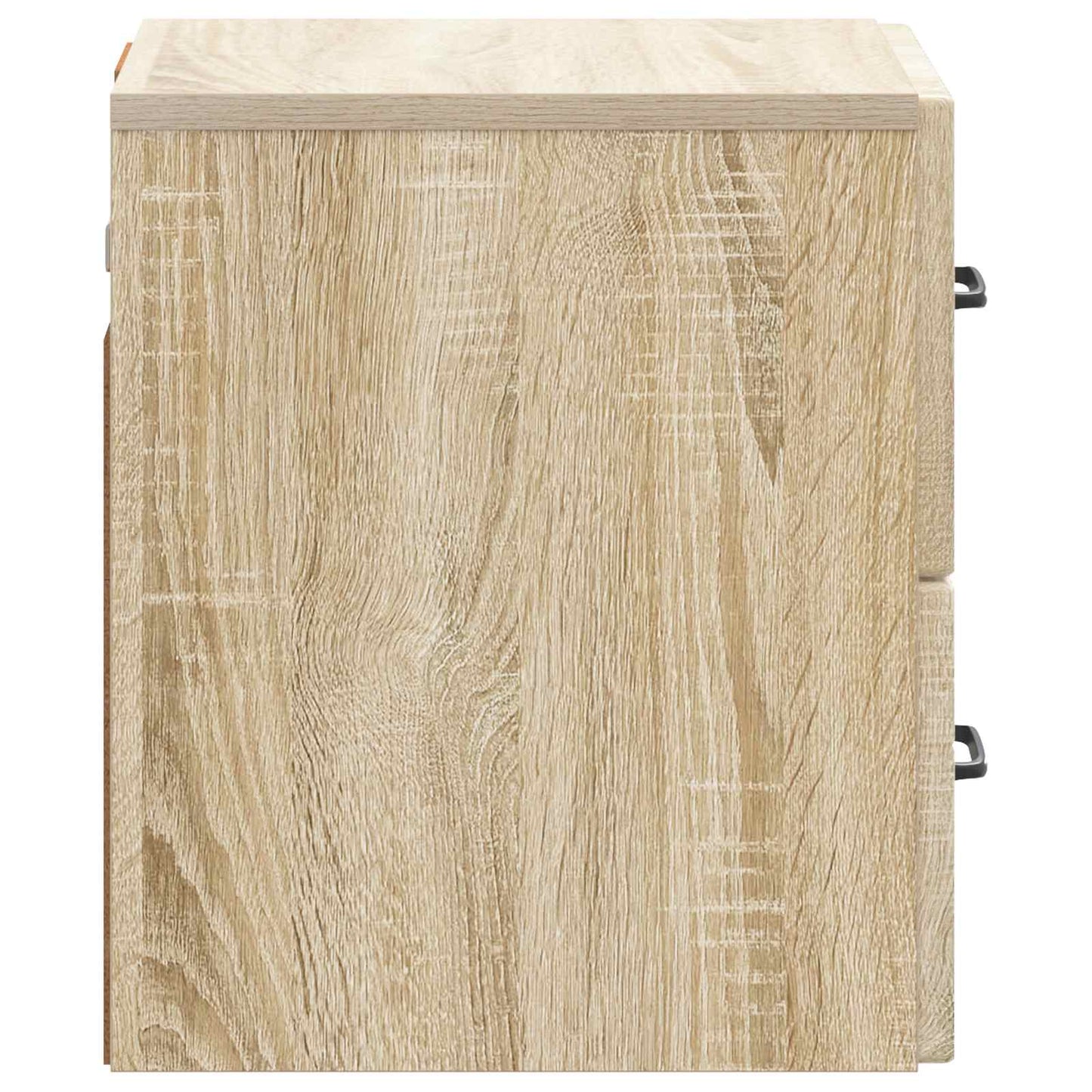 vidaXL Wall-Mounted Bedside Cabinet 2 pcs Sonoma Oak 34.5 x 33 x 40 cm