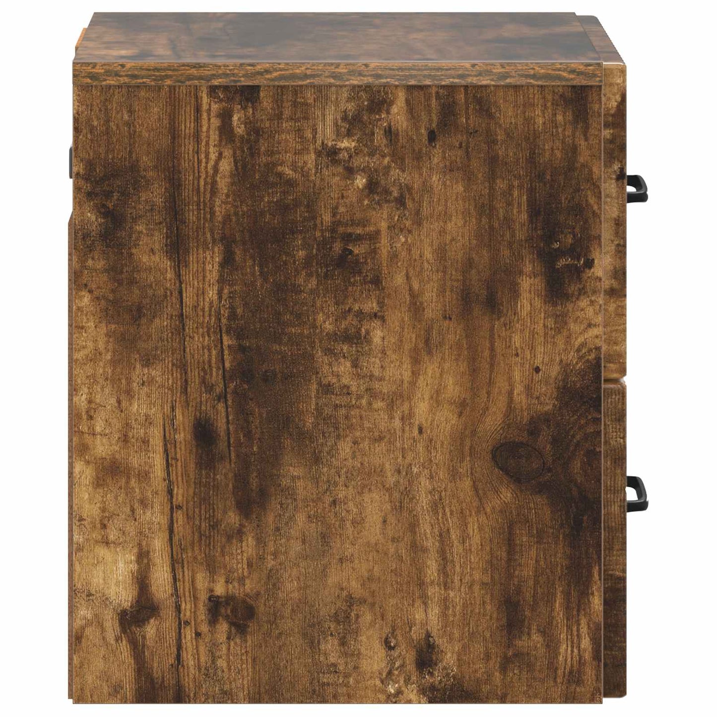 vidaXL Wall-Mounted Bedside Cabinet 2 pcs Smoked Oak 34.5 x 33 x 40 cm