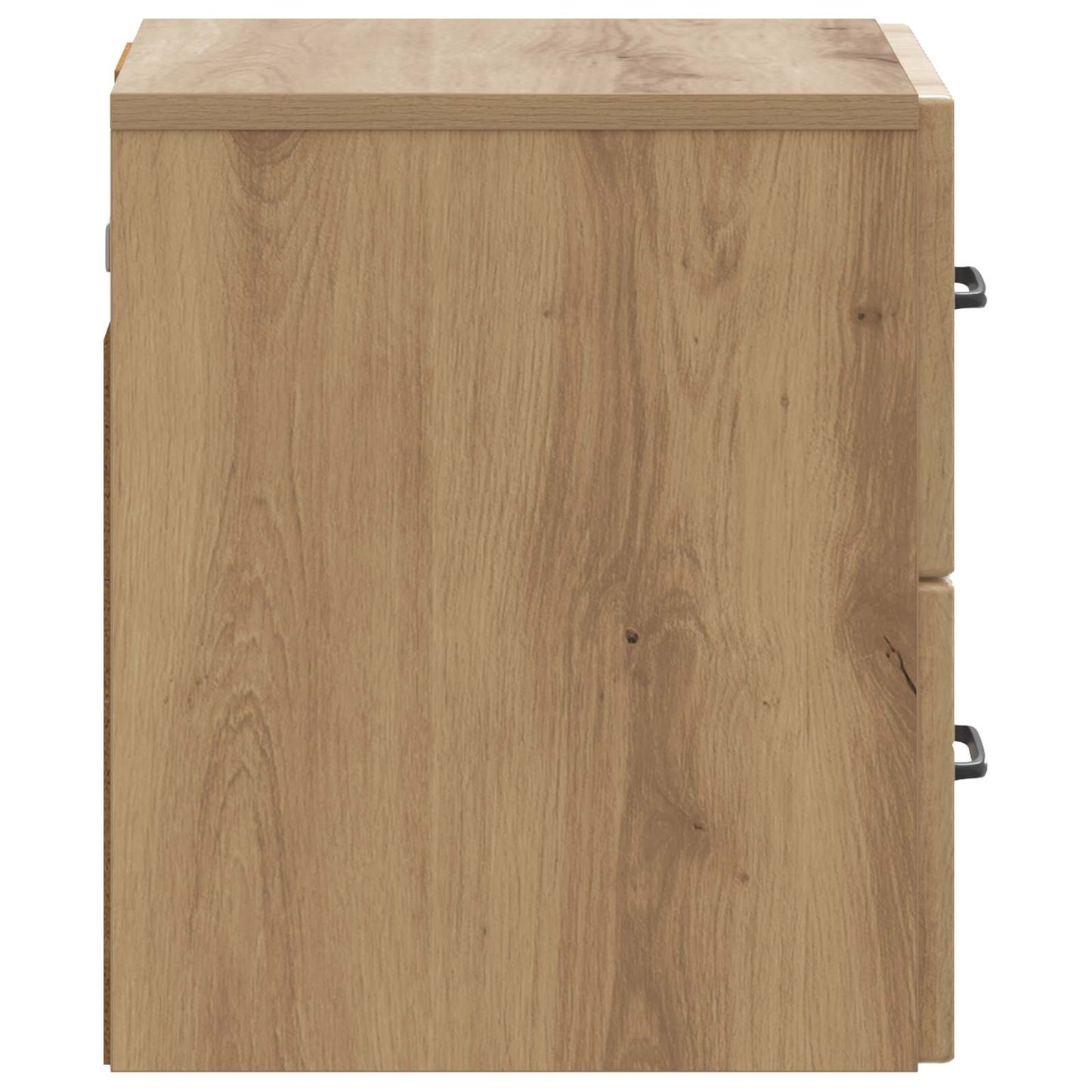 vidaXL Wall-Mounted Bedside Cabinet Artisan Oak 34.5 x 33 x 40 cm