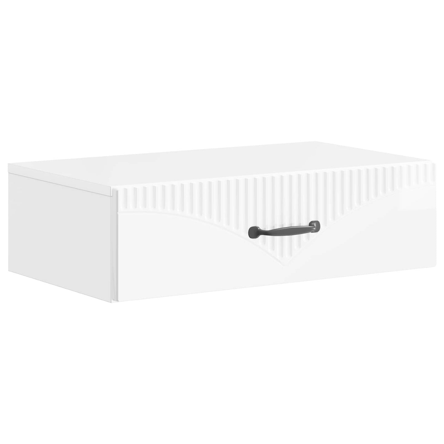 vidaXL Wall-Mounted Side Table 59 x 34.5 x 17 cm Engineered Wood