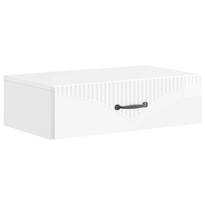 vidaXL Wall-Mounted Side Table 59 x 34.5 x 17 cm Engineered Wood