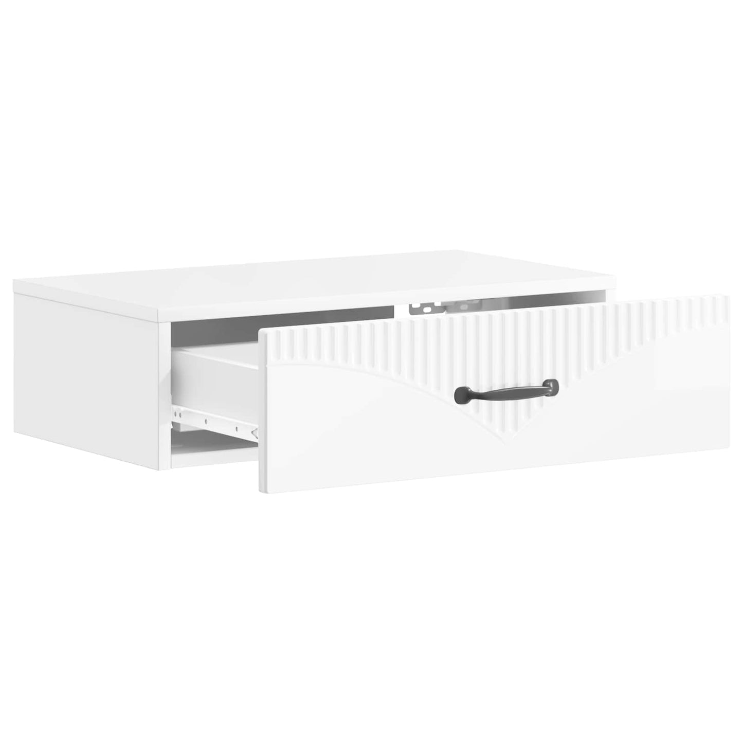vidaXL Wall-Mounted Side Table 59 x 34.5 x 17 cm Engineered Wood