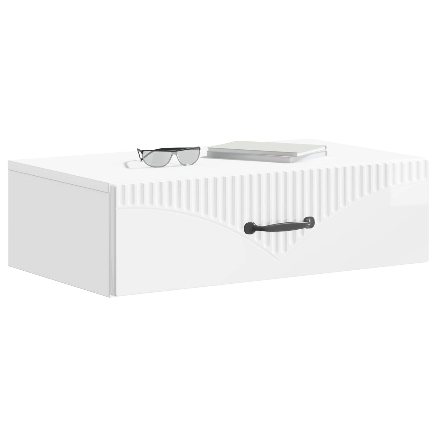 vidaXL Wall-Mounted Side Table 59 x 34.5 x 17 cm Engineered Wood