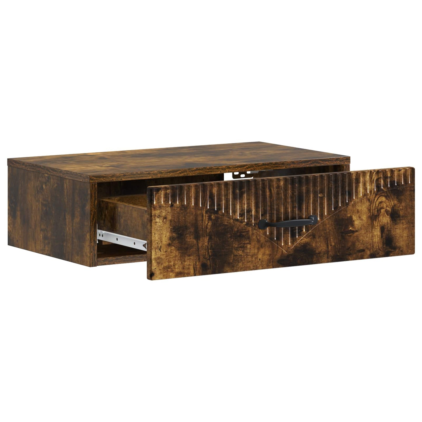 vidaXL Wall-Mounted Side Table 59 x 34.5 x 17 cm Engineered Wood