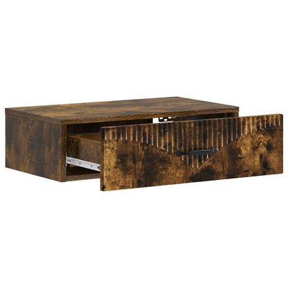 vidaXL Wall-Mounted Side Table 59 x 34.5 x 17 cm Engineered Wood