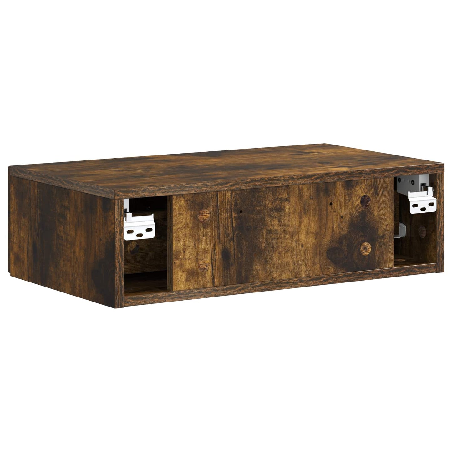 vidaXL Wall-Mounted Side Table 59 x 34.5 x 17 cm Engineered Wood