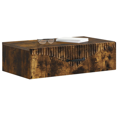 vidaXL Wall-Mounted Side Table 59 x 34.5 x 17 cm Engineered Wood