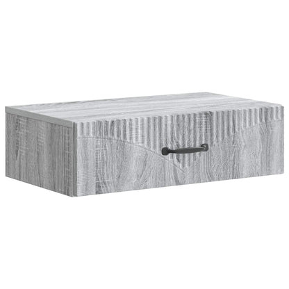 vidaXL Wall-Mounted Side Table 59 x 34.5 x 17 cm Engineered Wood