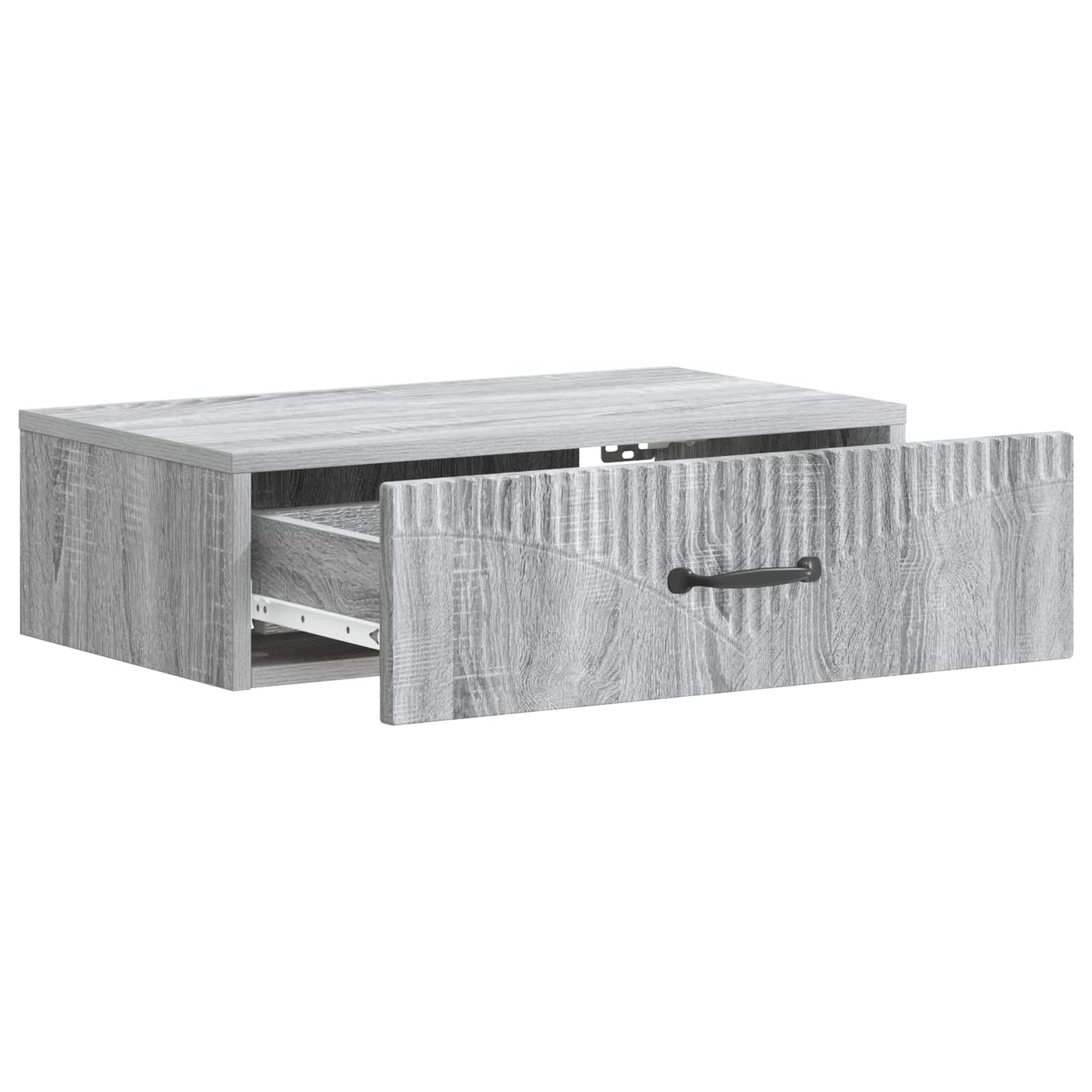 vidaXL Wall-Mounted Side Table 59 x 34.5 x 17 cm Engineered Wood