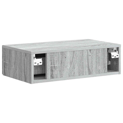 vidaXL Wall-Mounted Side Table 59 x 34.5 x 17 cm Engineered Wood