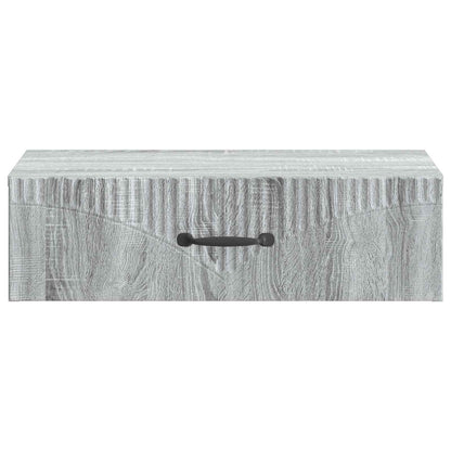vidaXL Wall-Mounted Side Table 59 x 34.5 x 17 cm Engineered Wood