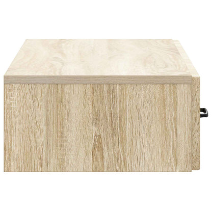 vidaXL Wall-Mounted Side Table 87.5 x 34.5 x 17 cm Engineered Wood