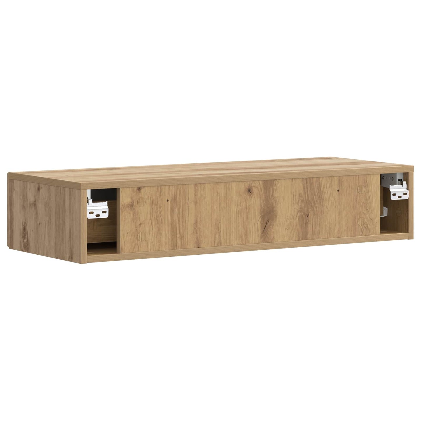 vidaXL Wall-Mounted Side Table 87.5 x 34.5 x 17 cm Engineered Wood
