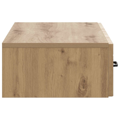 vidaXL Wall-Mounted Side Table 87.5 x 34.5 x 17 cm Engineered Wood