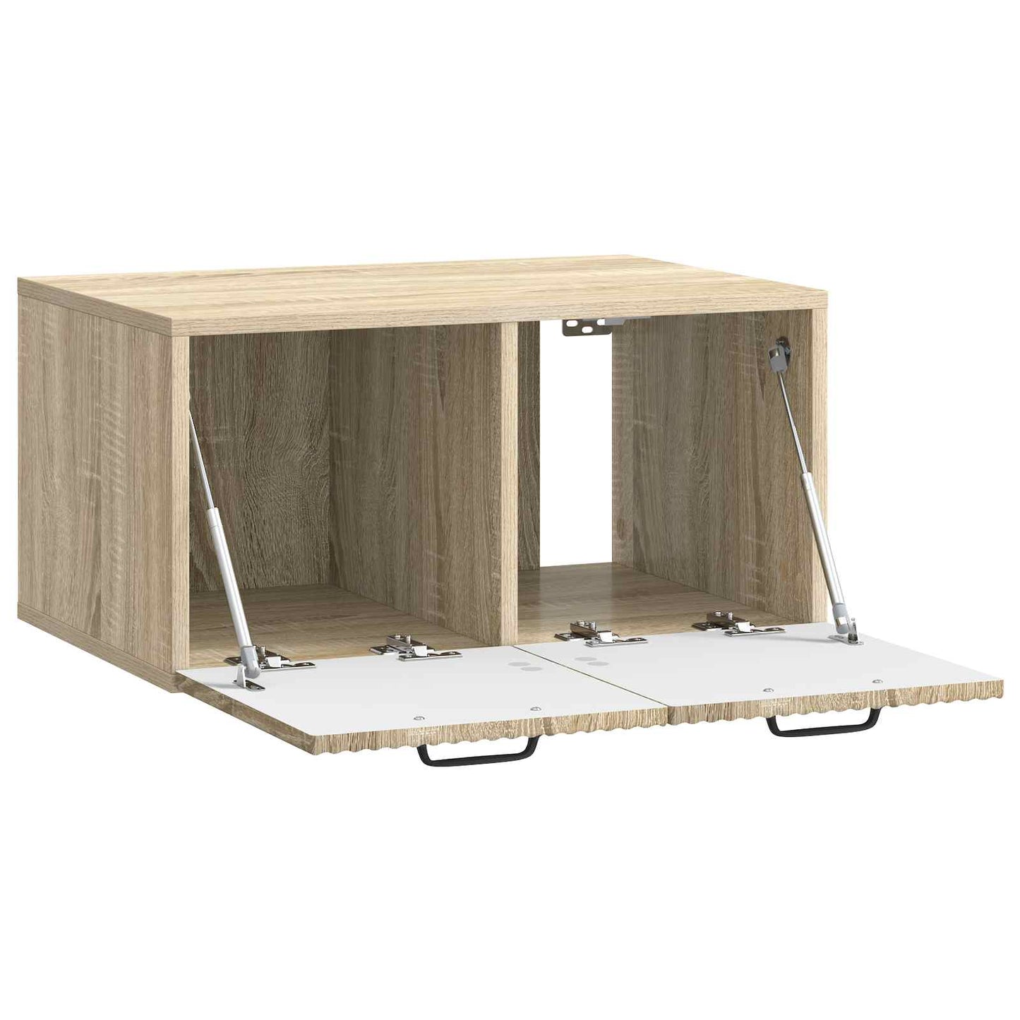 vidaXL Wall-Mounted TV Cabinet Sonoma Oak 59.5 x 41 x 30 cm