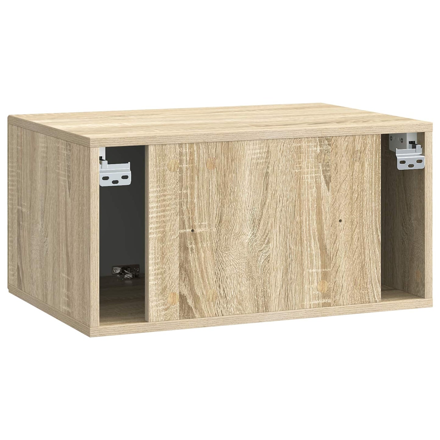 vidaXL Wall-Mounted TV Cabinet Sonoma Oak 59.5 x 41 x 30 cm