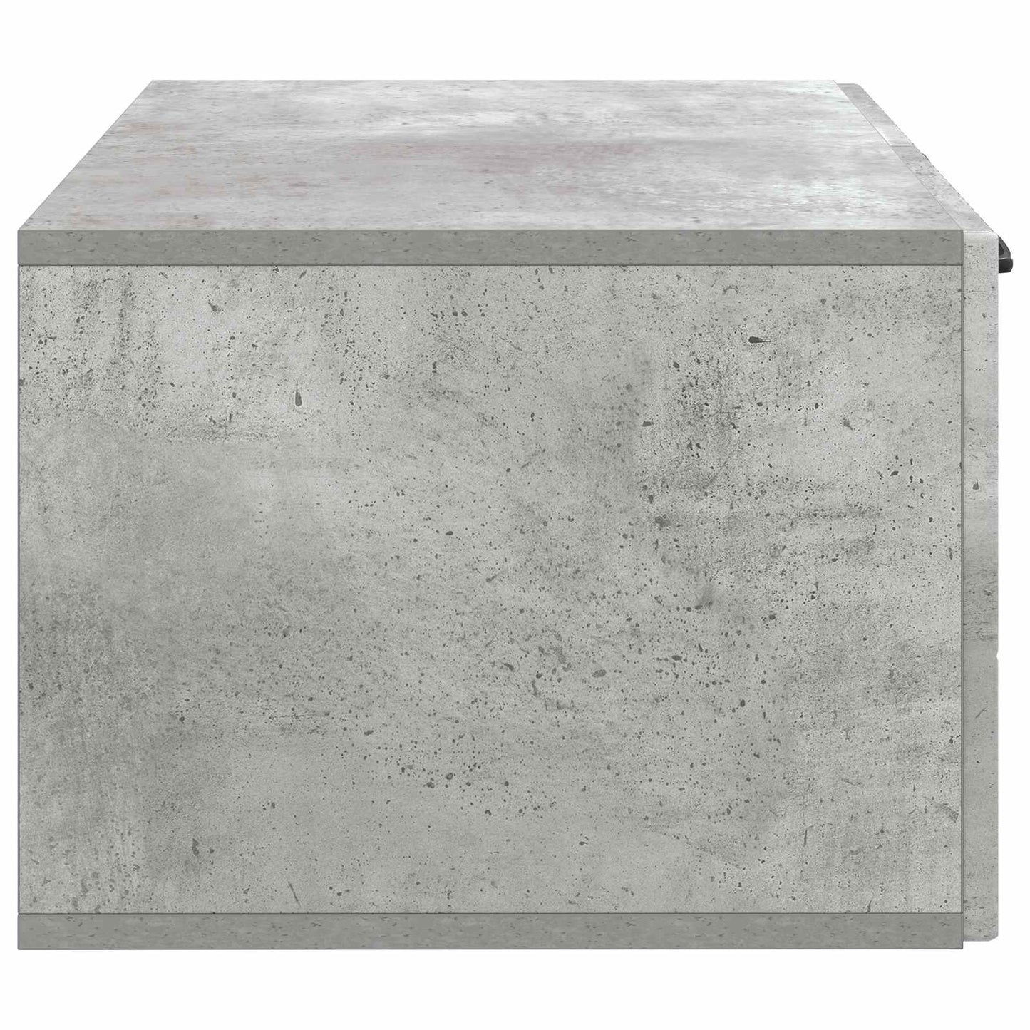 vidaXL Wall-Mounted TV Cabinet Concrete Grey 59.5 x 41 x 30 cm