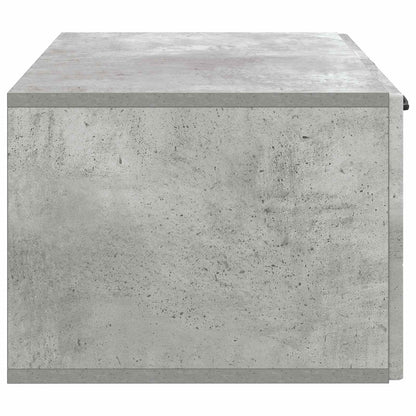 vidaXL Wall-Mounted TV Cabinet Concrete Grey 59.5 x 41 x 30 cm