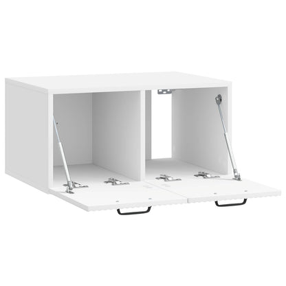 vidaXL Wall-Mounted TV Cabinet High Gloss White 59.5 x 41 x 30 cm