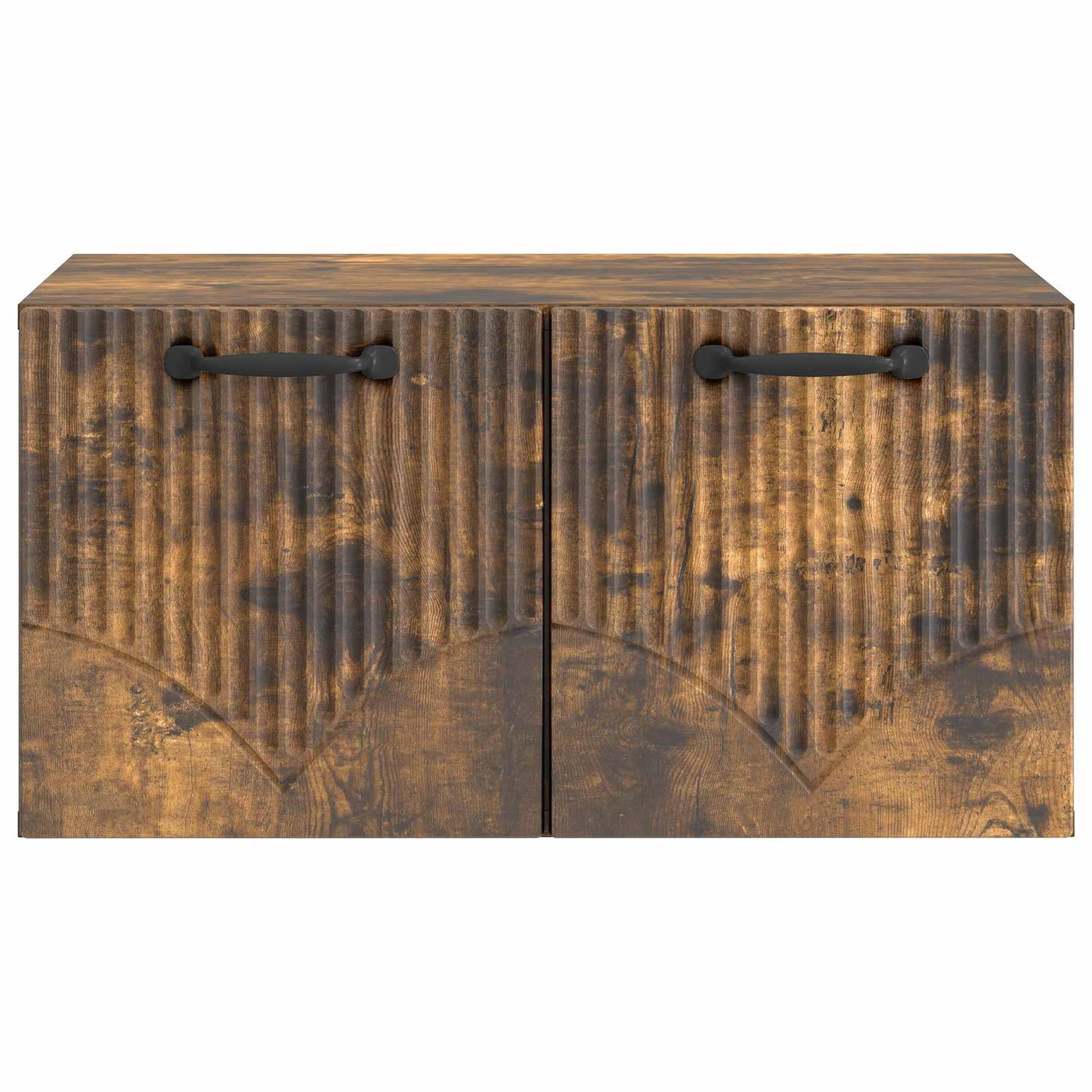 vidaXL Wall-Mounted TV Cabinet Smoked Oak 59.5 x 41 x 30 cm