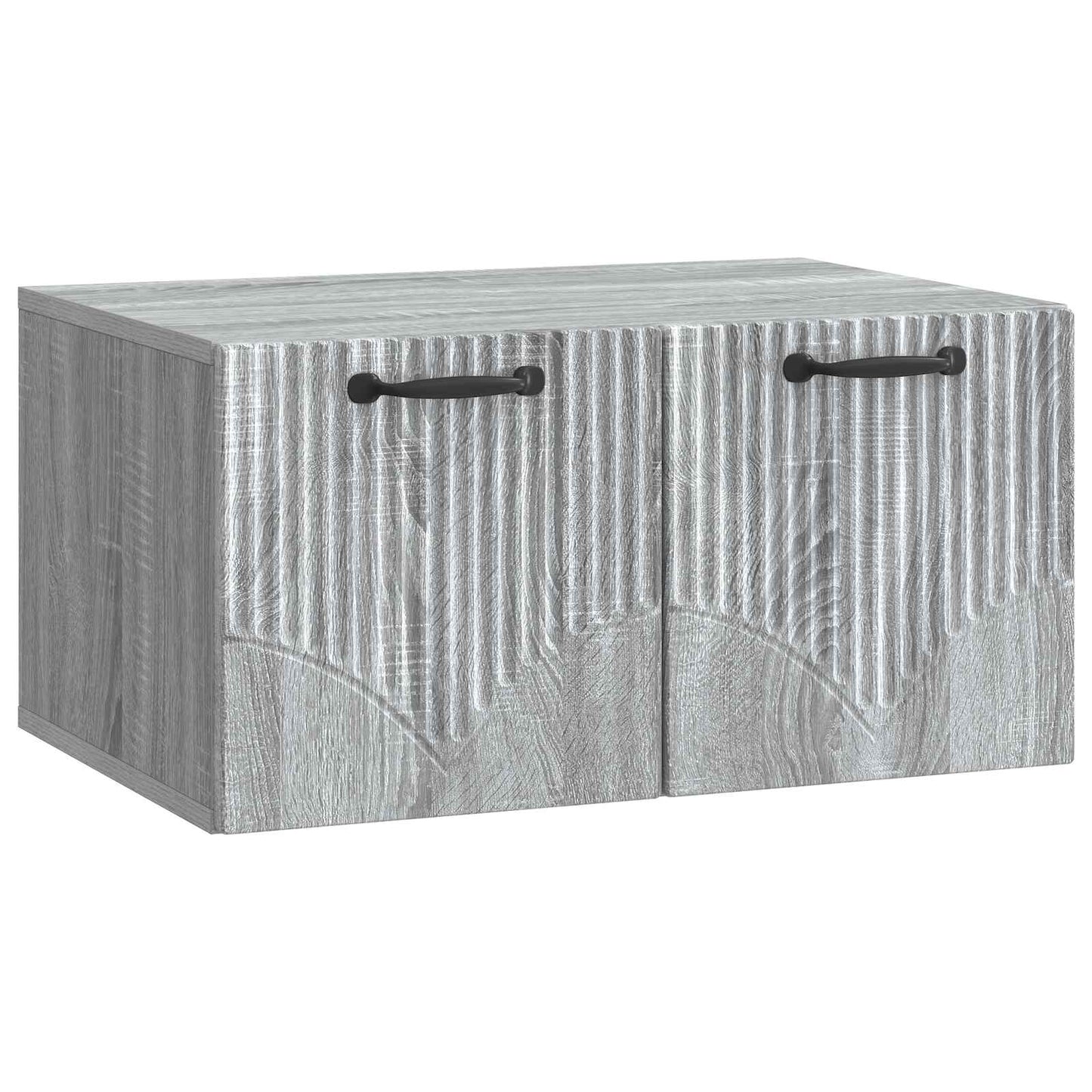 vidaXL Wall-Mounted TV Cabinet Grey Sonoma 59.5 x 41 x 30 cm
