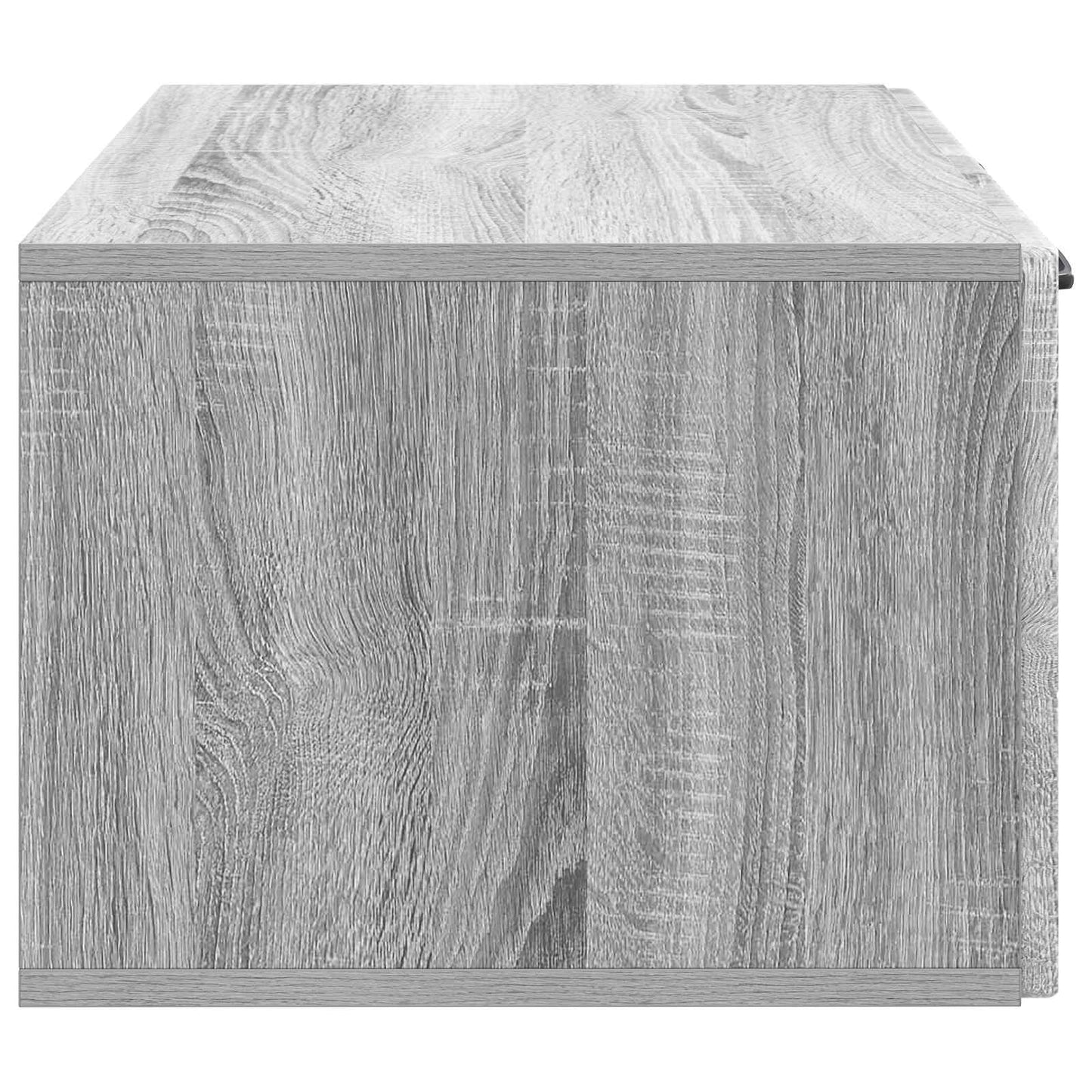 vidaXL Wall-Mounted TV Cabinet Grey Sonoma 59.5 x 41 x 30 cm