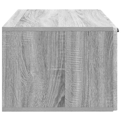 vidaXL Wall-Mounted TV Cabinet Grey Sonoma 59.5 x 41 x 30 cm