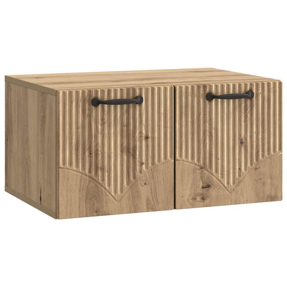 vidaXL Wall-Mounted TV Cabinet 59.5 x 41 x 30 cm Artisan Oak