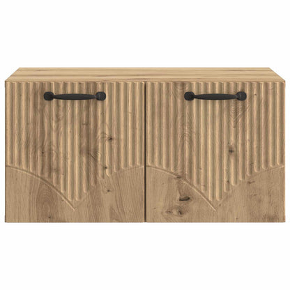 vidaXL Wall-Mounted TV Cabinet 59.5 x 41 x 30 cm Artisan Oak