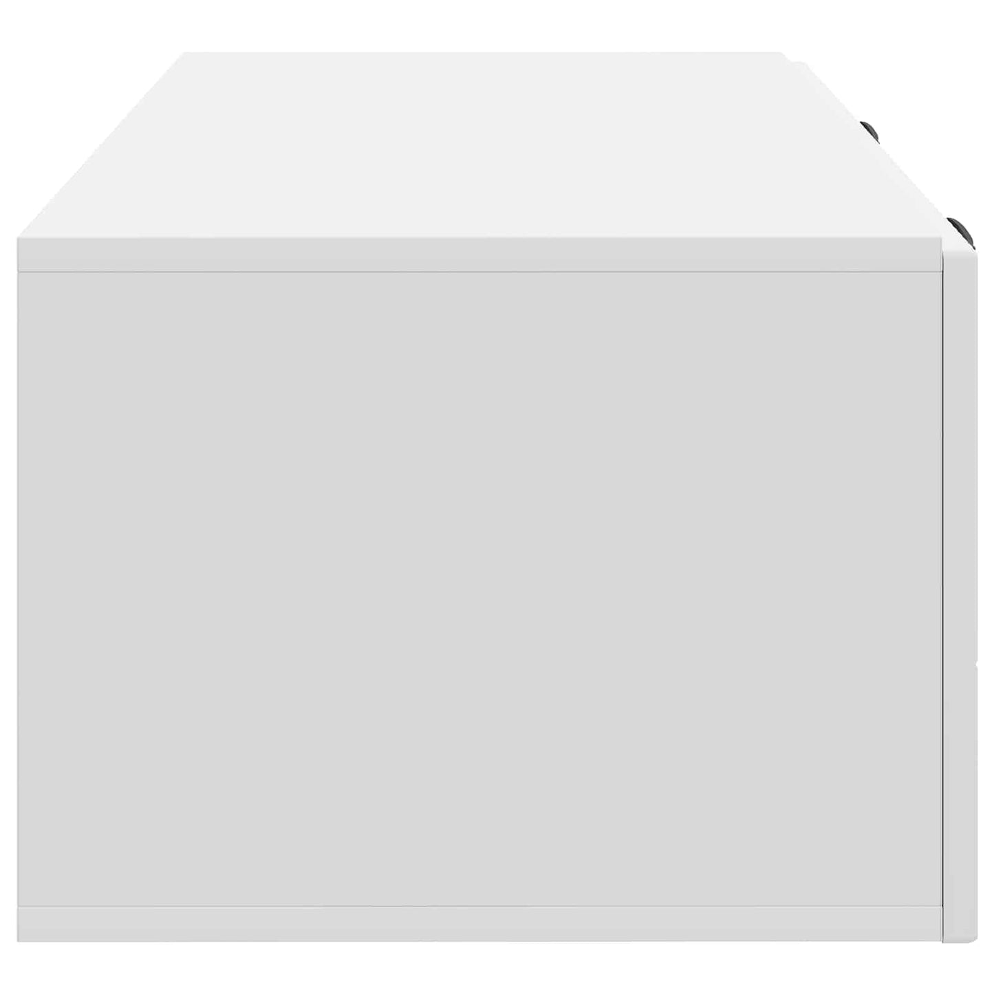 vidaXL Wall-Mounted TV Cabinet White 78.5 x 41 x 30 cm Engineered Wood