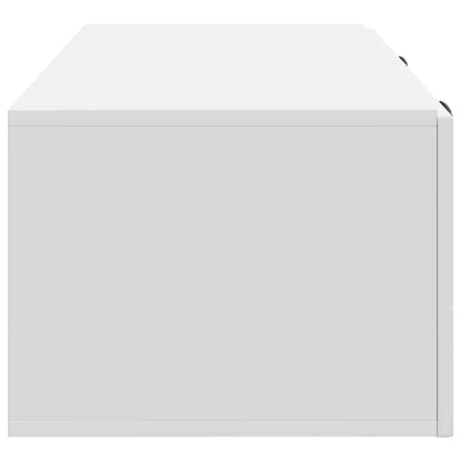 vidaXL Wall-Mounted TV Cabinet White 78.5 x 41 x 30 cm Engineered Wood