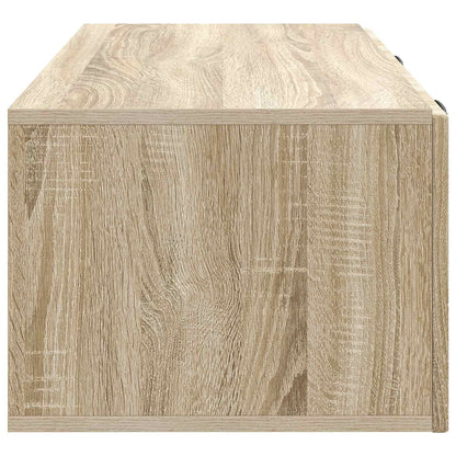 vidaXL Wall-Mounted TV Cabinet Sonoma Oak 78.5 x 41 x 30 cm