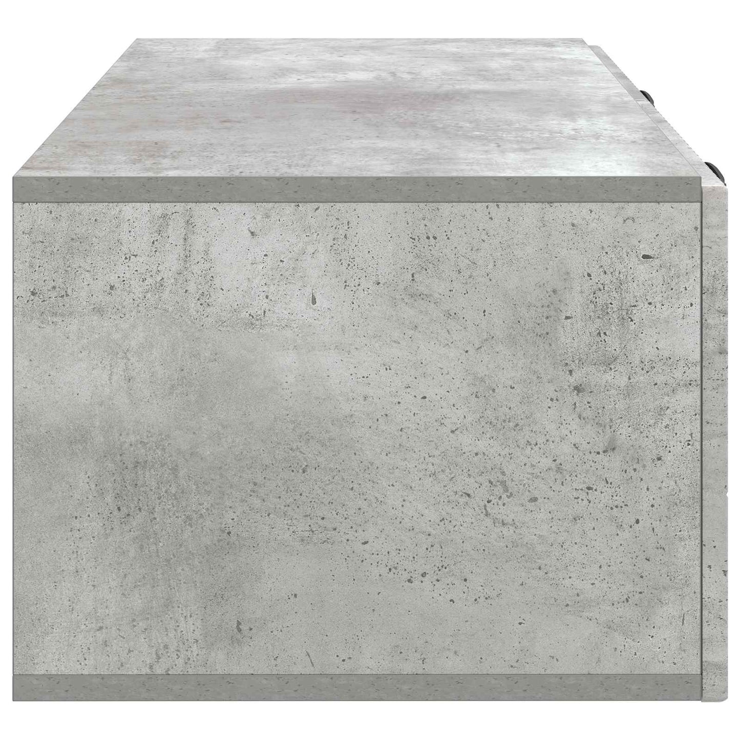 vidaXL Wall-Mounted TV Cabinet Concrete Grey 78.5 x 41 x 30 cm