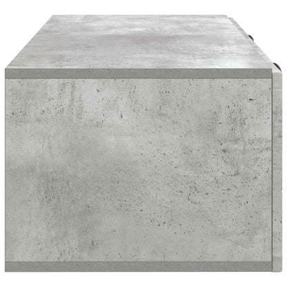 vidaXL Wall-Mounted TV Cabinet Concrete Grey 78.5 x 41 x 30 cm