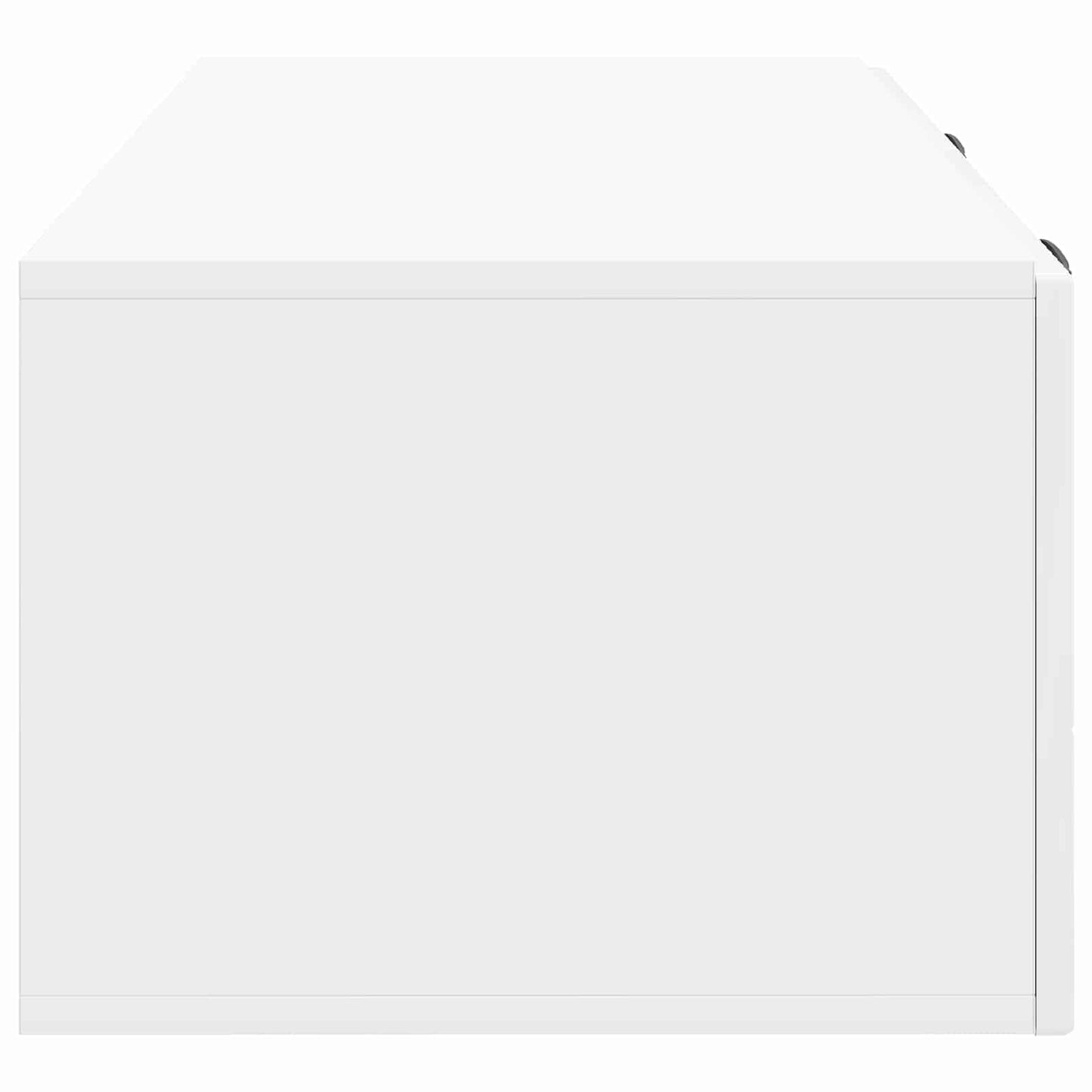 vidaXL Wall-Mounted TV Cabinet High Gloss White 78.5 x 41 x 30 cm